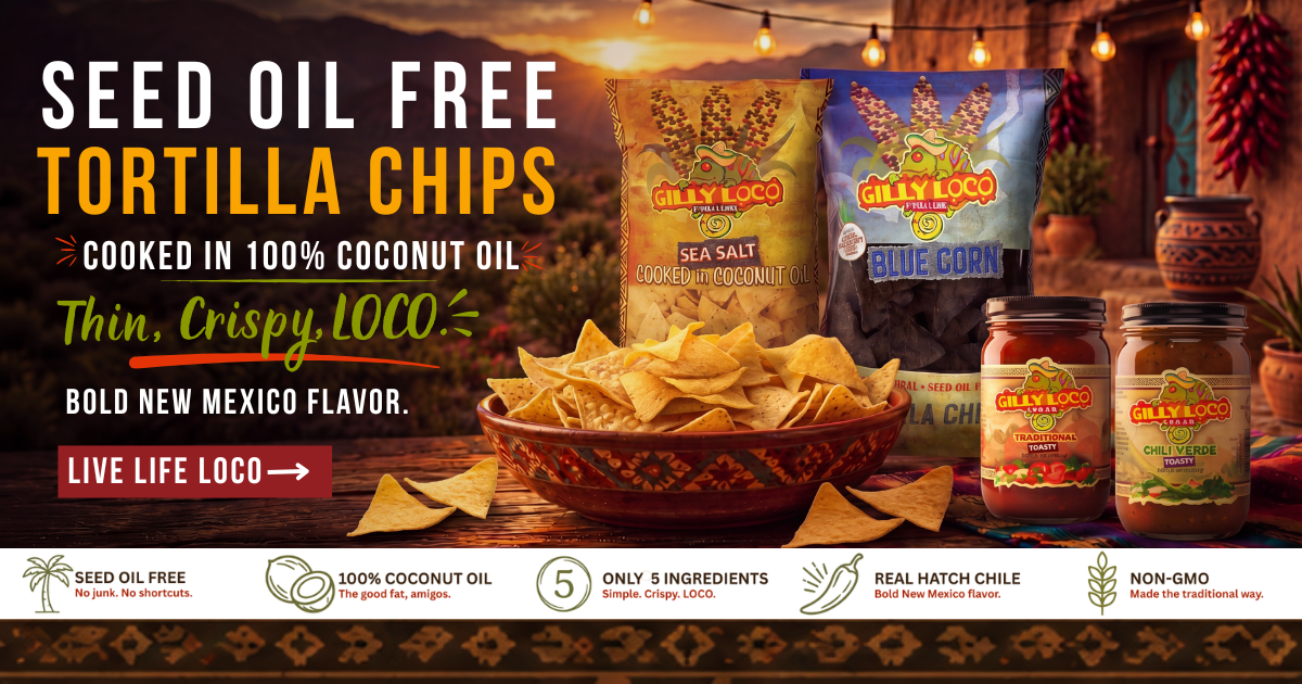 Seed Oil Free Tortilla Chips | Gilly Loco