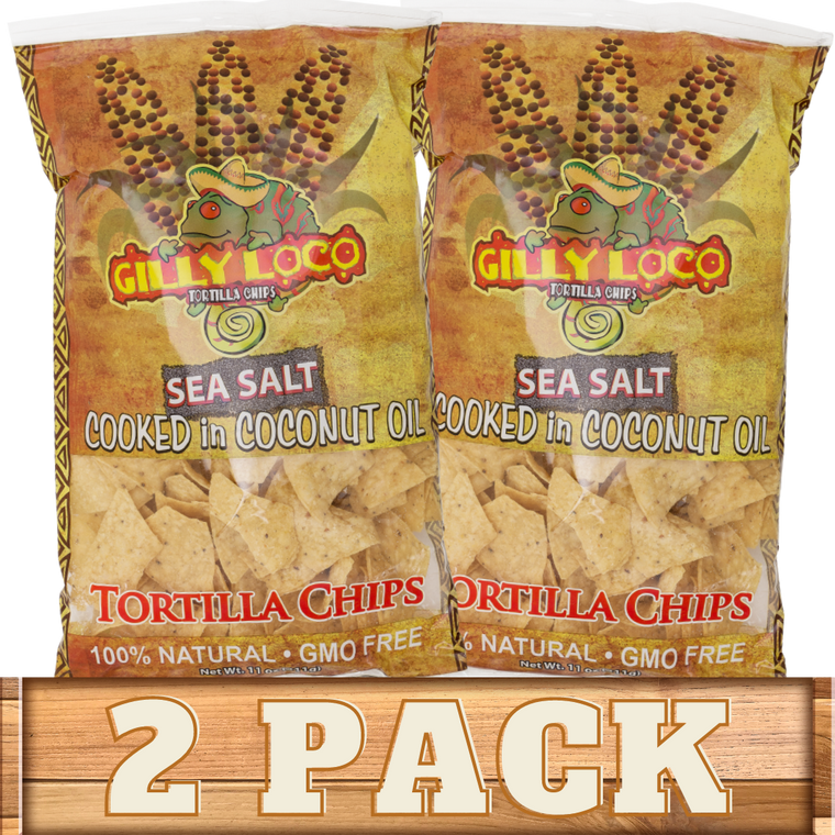 Chips Cooked in Coconut Oil (2 Pack)