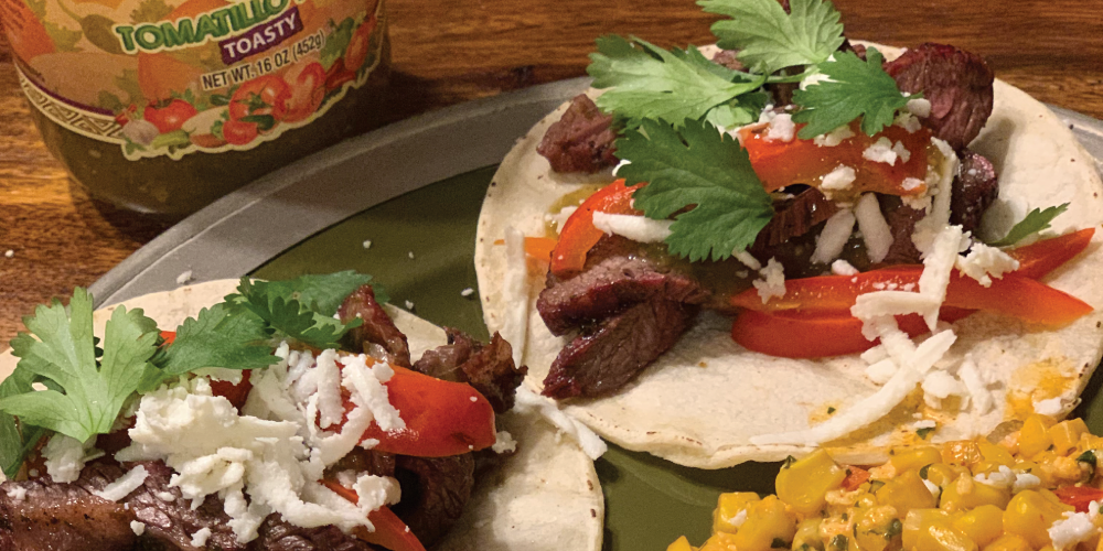 Gilly Loco Verde Steak Tacos