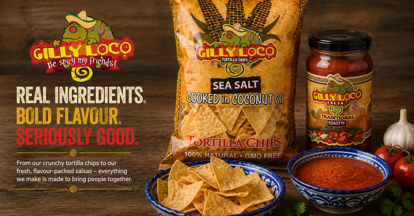 Seed Oil Free Tortilla Chips | Gilly Loco New Mexico Chips & Salsa