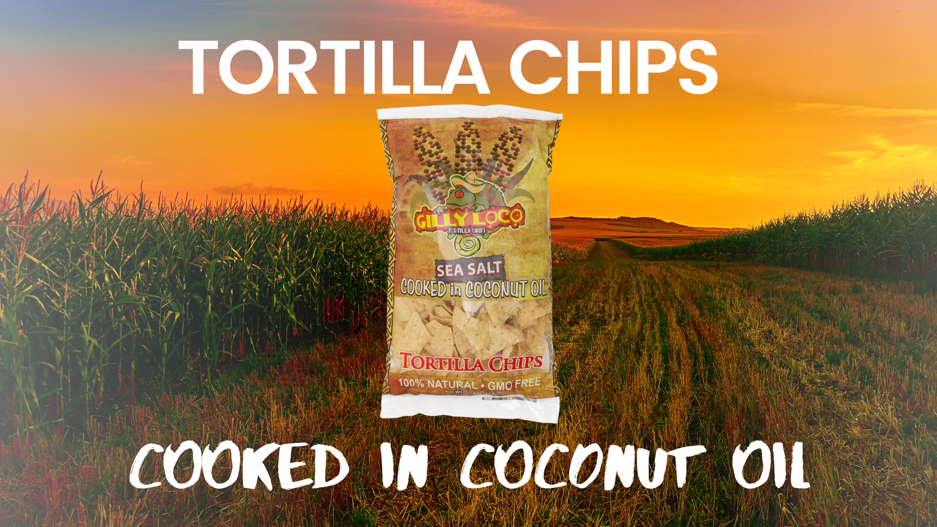 Healthier Chips Cooked in Coconut Oil at Gilly Loco