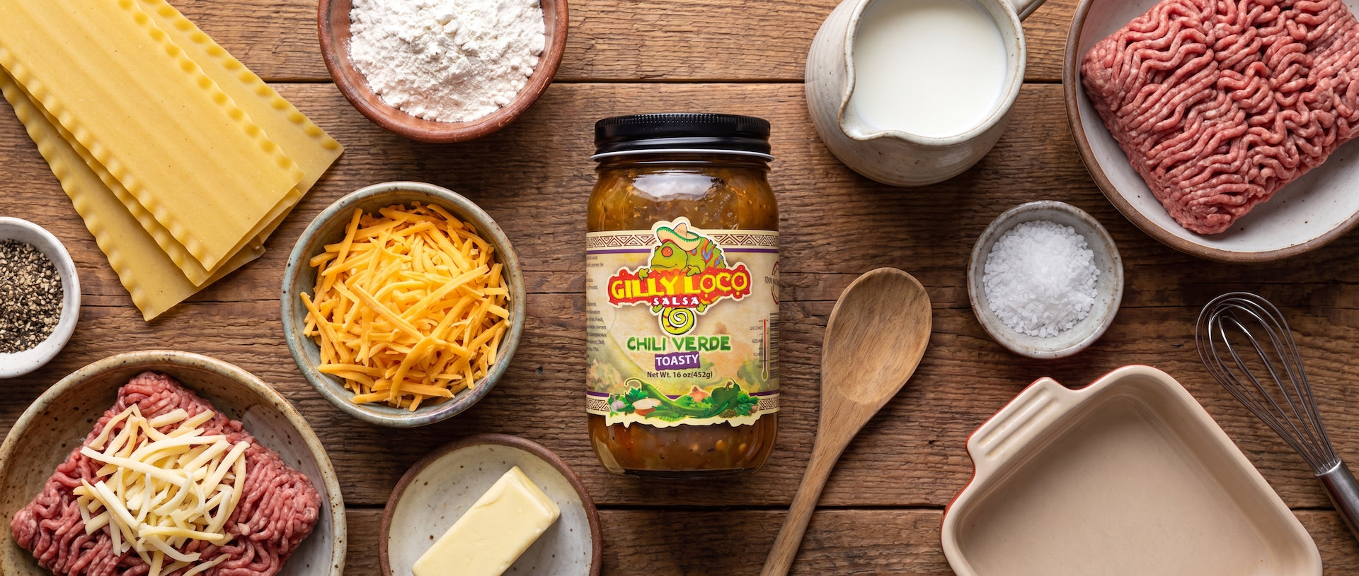 Chile Verde Lasagna Recipe | New Mexico Green Chile Lasagna