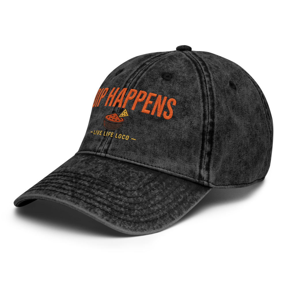 Dip Happens™ Vintage Embroidered Cap