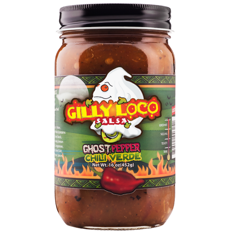 Gilly Loco Ghost Pepper & Chili Verde (16 oz.)
