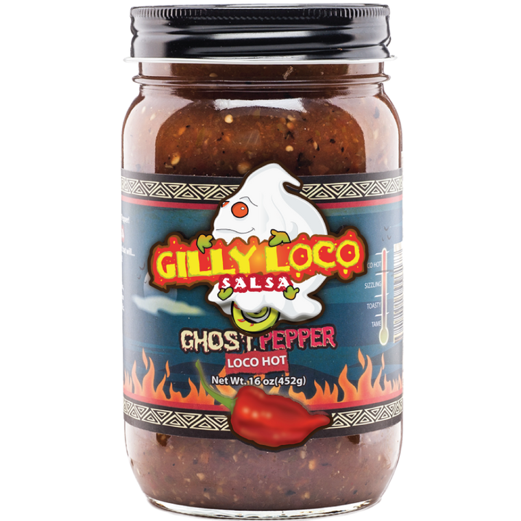 Gilly Loco Ghost Pepper Salsa (16 oz.)